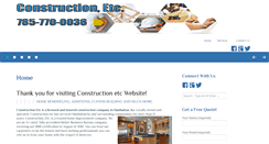 Desktop Screenshot of construction-etc.com