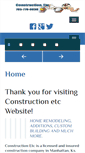 Mobile Screenshot of construction-etc.com